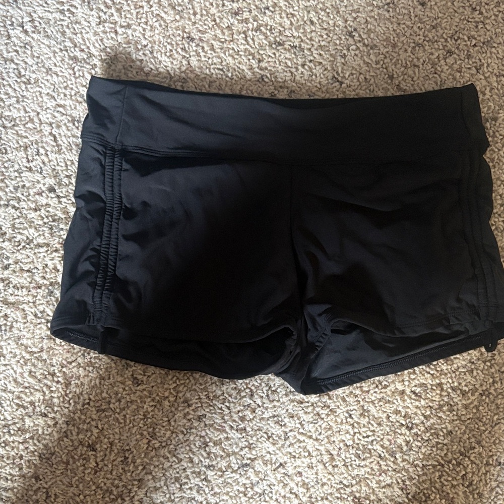 Women's Black Athletic Shorts